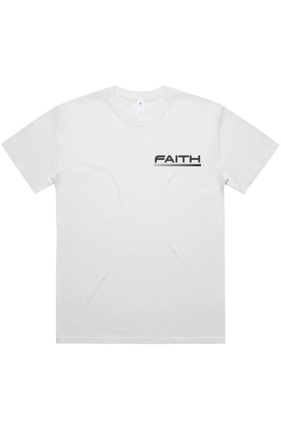 JESUS EVERYWHERE FAITH MOVES MOUNTAINS OVERSIZED T