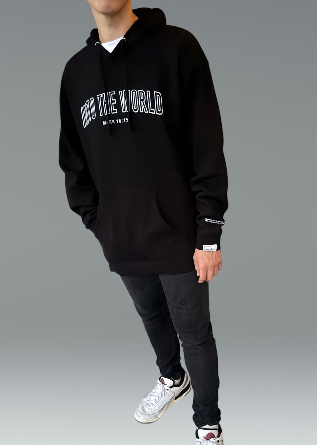 INTO THE WORLD PULLOVER HOODIE