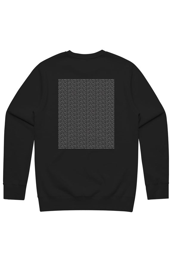 INTO THE WORLD Heavyweight Pullover Sweatshirt