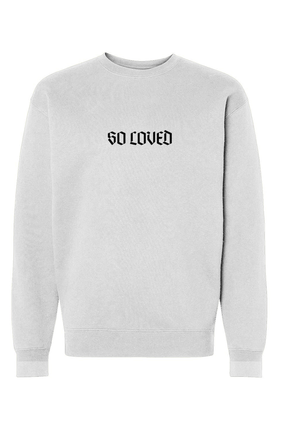 John 3:16 Simple Bible Verse Heavyweight Pullover Sweatshirt 