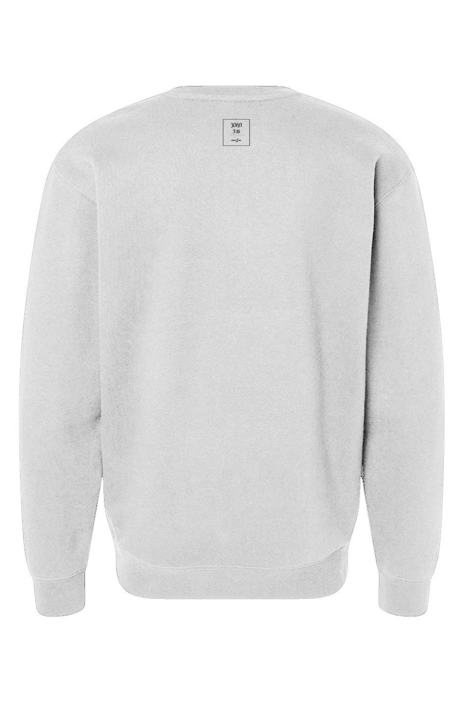 John 3:16 Simple Bible Verse Heavyweight Pullover Sweatshirt 