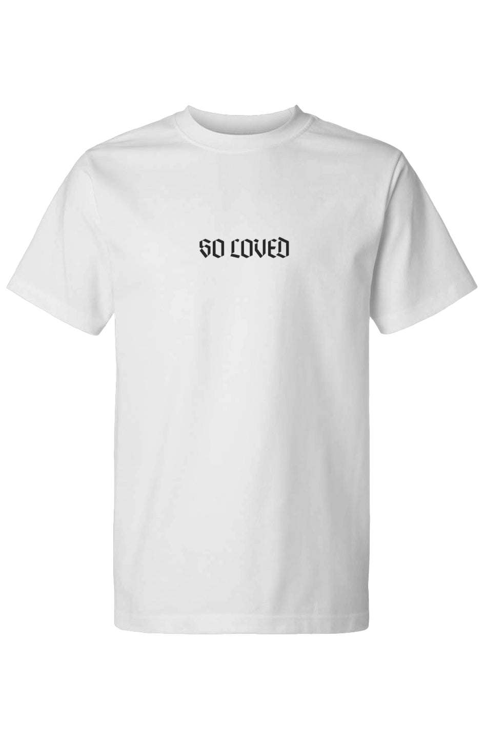 John 3:16 Simple Bible Verse Heavyweight Tee