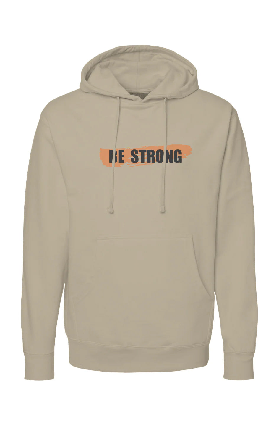 DUETERONOMY 31:6 BE STRONG ATHLETIC WORKOUT PULLOVER HOODIE