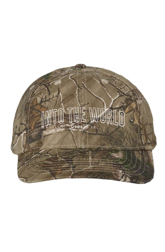 Into The World Camo Cap
