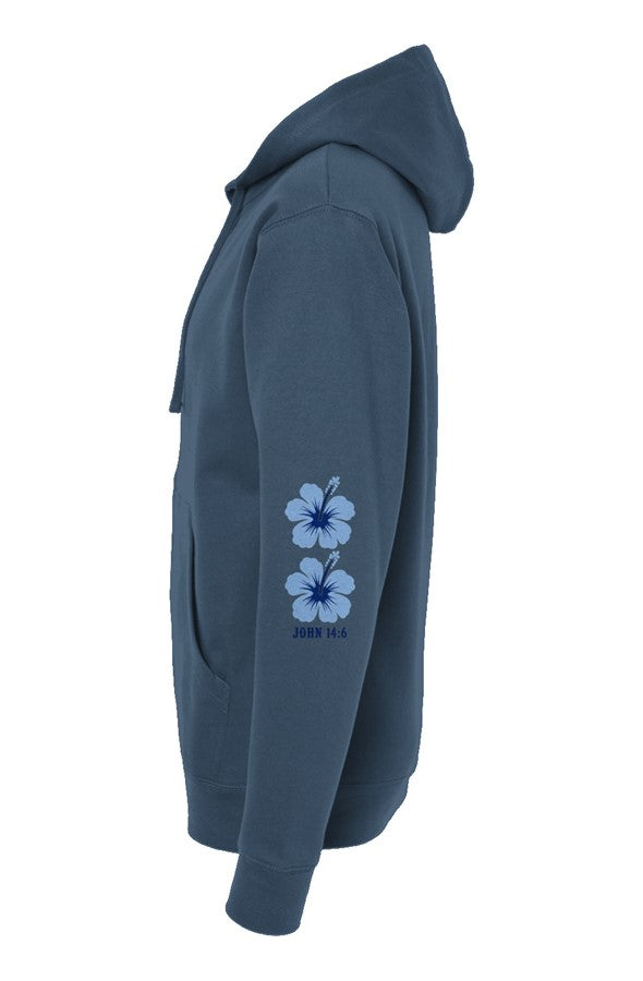 independent zip hoody