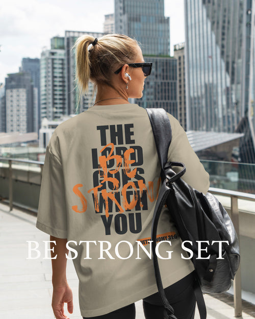 BE STRONG ATHLETIC CHRISTIAN MERCH STREETWEAR CAMOFLOUGE GYM DUFFLE BAG