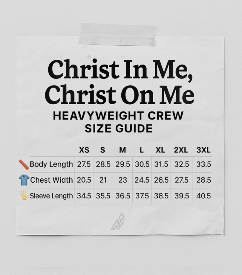 JOSHUA 21:45 SIMPLE BIBLE VERSE EMBROIDERED HEAVYWEIGHT NOT EVEN ONE CREWNECK