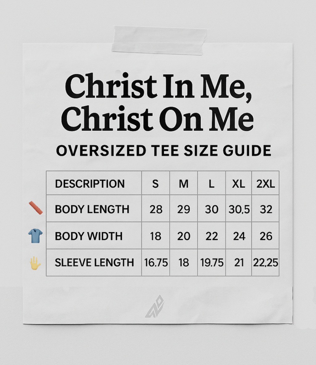 BIBLE STORY OVERSIZED HEAVYWEIGHT DANIEL 3 GRAPHIC TEE