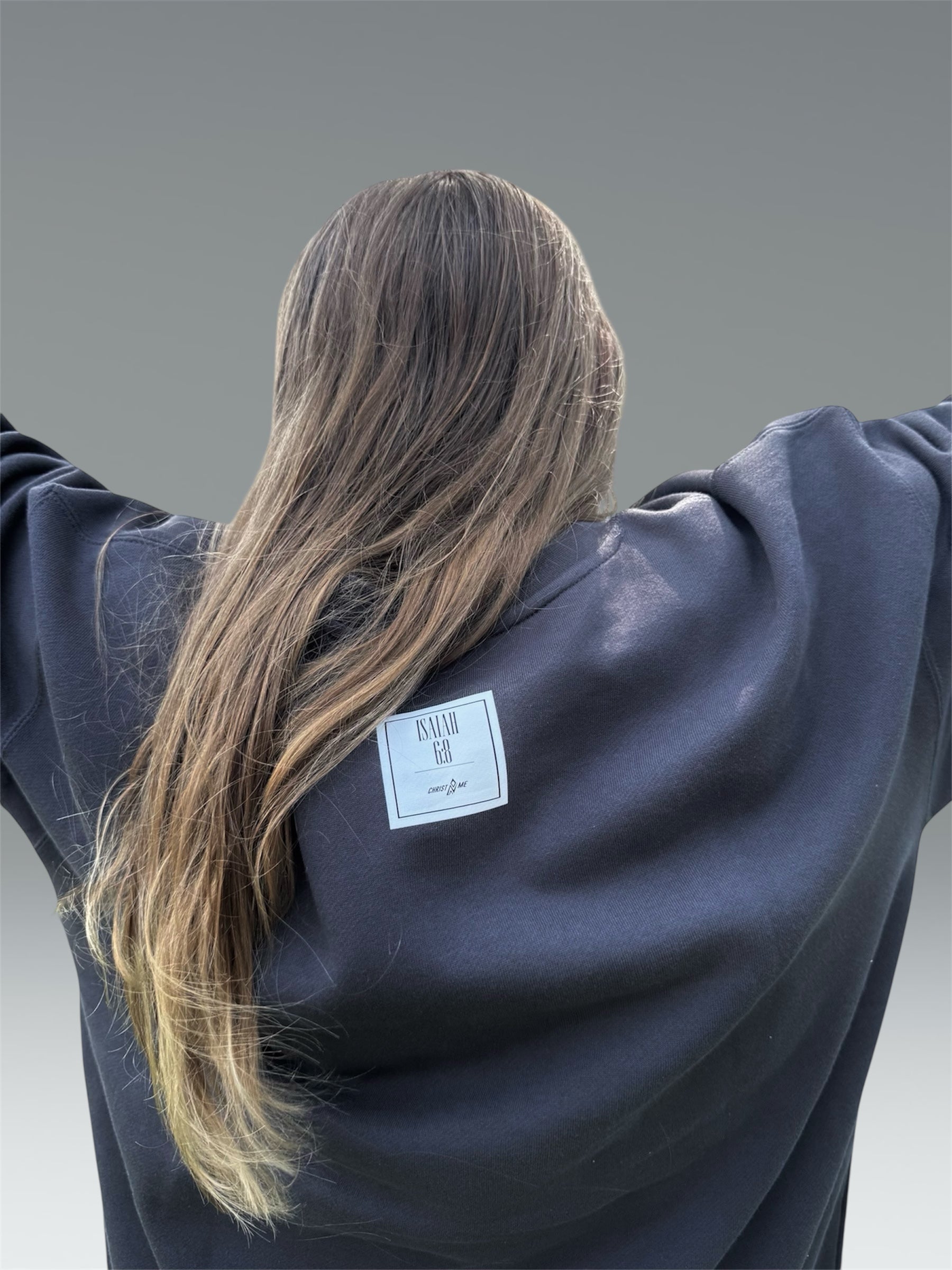 JOSHUA 21:45 SIMPLE BIBLE VERSE EMBROIDERED HEAVYWEIGHT CHRISTIAN MERCH PULLOVER CREWNECK SWEATSHIRT