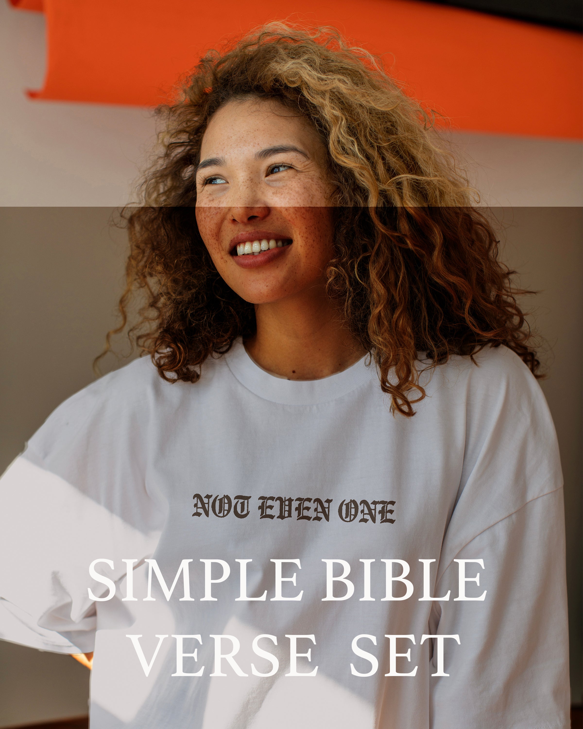 JOSHUA 21:45 SIMPLE BIBLE VERSE EMBROIDERED HEAVYWEIGHT CHRISTIAN MERCH PULLOVER CREWNECK SWEATSHIRT